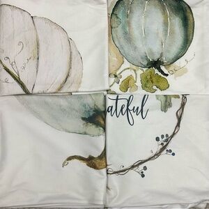 Decorative Pumpkin Themed Pillow Covers